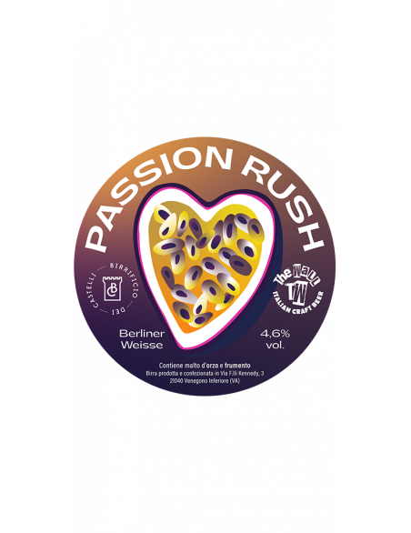 Passion Rush - Birrificio dei Castelli - Fusto - Mosto